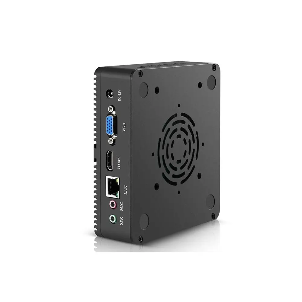 Мини ПК Barebone Intel Core i3 4010Y процессор X86 Mini ITX материнская плата VGA компьютер Ubuntu 8G