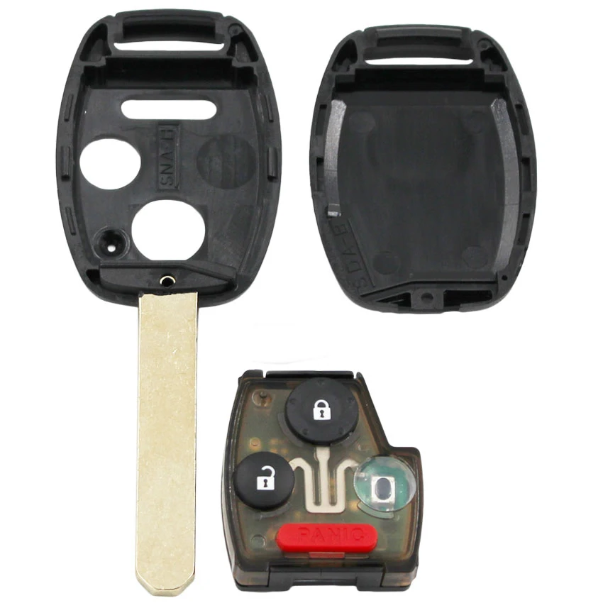 Брелок дистанционного управления 2 кнопки 3 4 313 8 МГц с электрическим чипом ID46 для