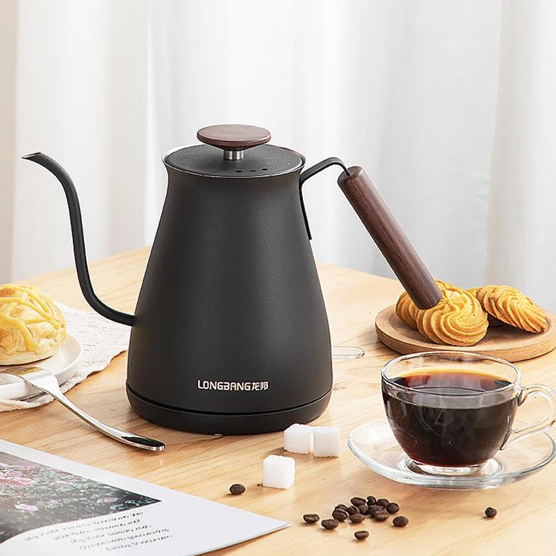 Электрический чайник с гусиной шеей 220 л из нержавеющей стали | Бытовая техника