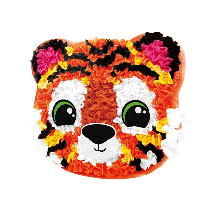 

DIY Material Package Pillow Animal Tiger Parent-Child Interative Toys