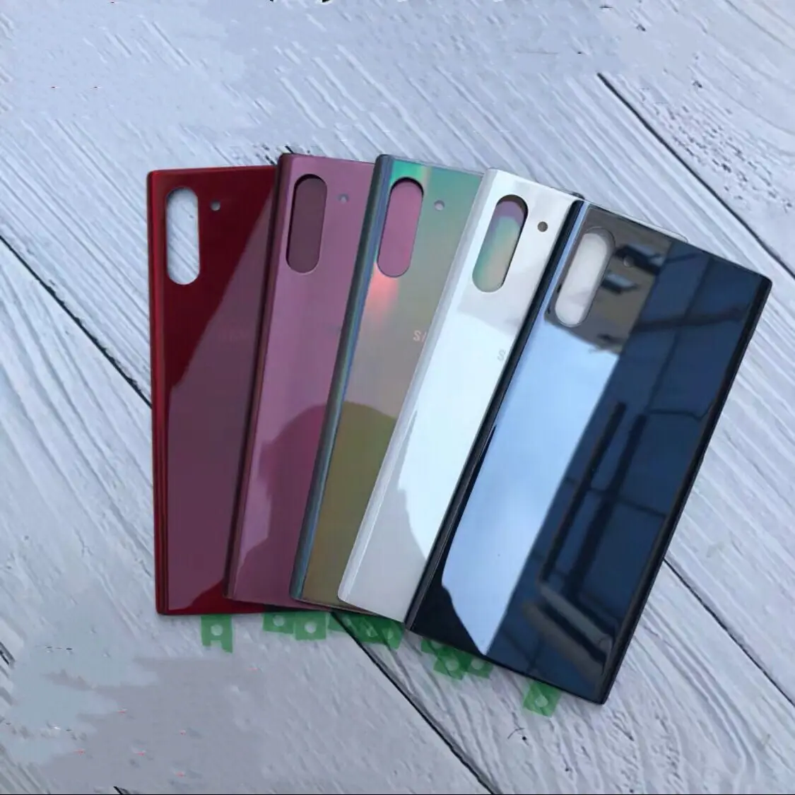 Оригинальный Корпус для Samsung Galaxy Note 10 задняя крышка батарейного отсека Plus