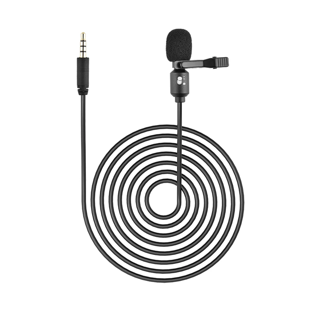 

Студийный проводной микрофон с креплением на лацкане, портативный микрофон с креплением, запись звука, учебные пособия