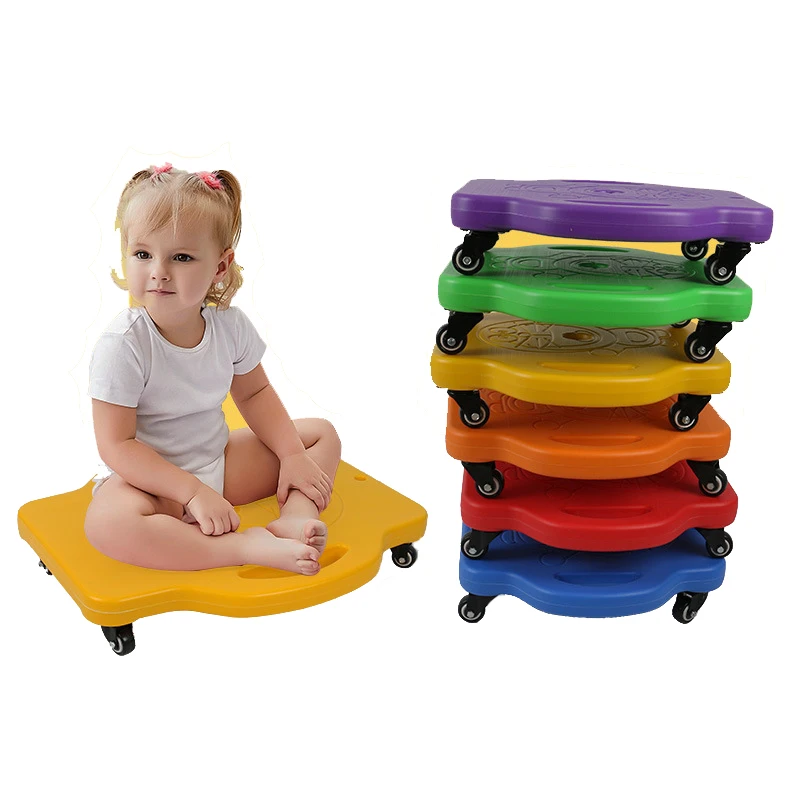 Четырехколесный скутер пластиковые бесшумные колеса спортивные игрушки для