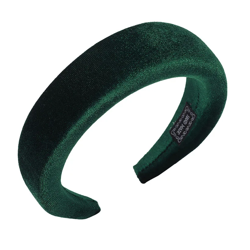 Velvet S LEVAO, золотой бархат, западный стиль, однотонные, утолщенные, мягкие, для волос, ободок, тюрбан, женские повязки, аксессуары для девочек, головные уборы - Цвет: Velvet S