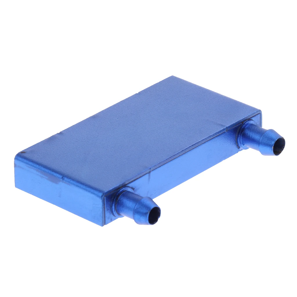 Алюминиевый блок водяного охлаждения 40x80 мм Система охладителя жидкой воды для