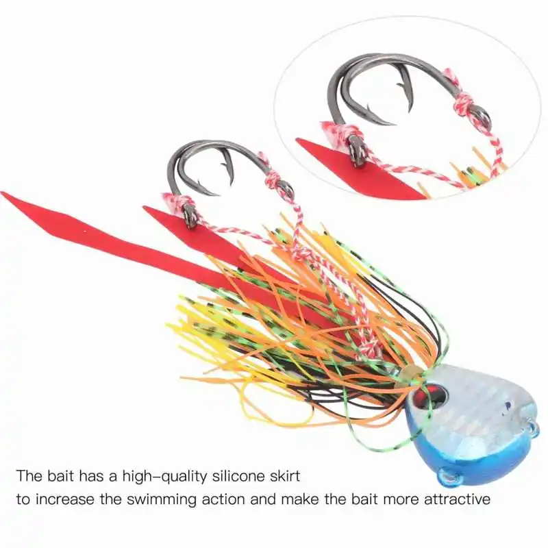 4 шт. 65 г блесна приманка рыболовные приманки бас джиг дук Приманки Силиконовые