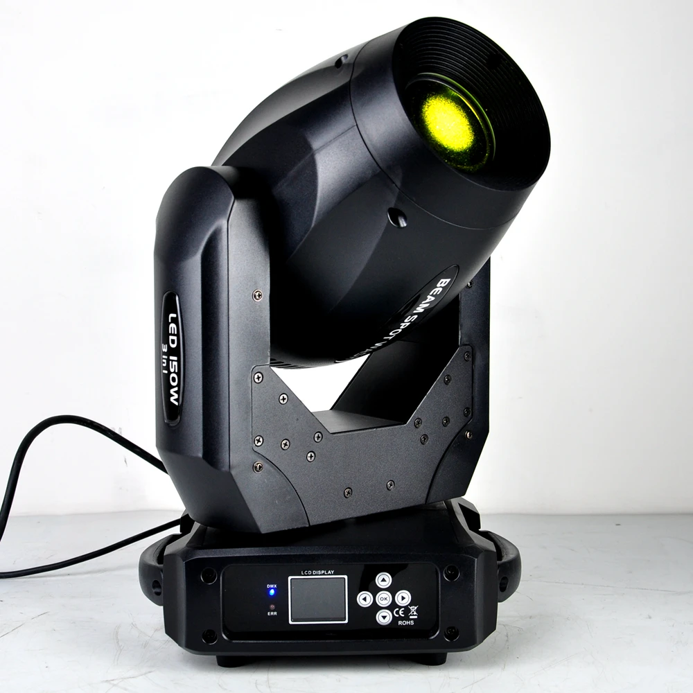 TIPTOP 150W DJ Lights Moving Head LED 3IN1 Lyre Spot Light 10 Gobos 7 Colors And 3 Face Prism For Stage Party Disco | Освещение