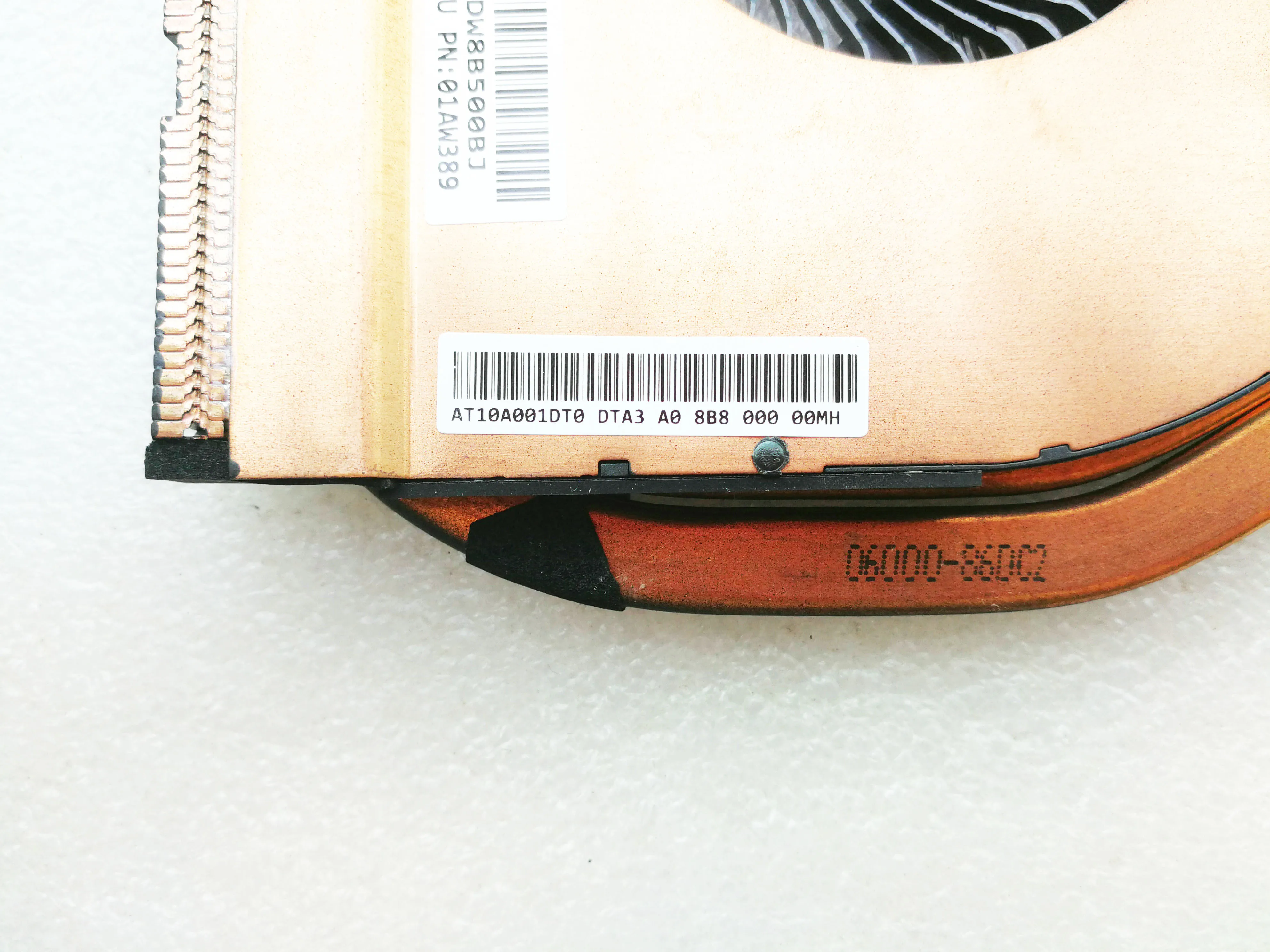 Оригинал для Lenovo ThinkPad T460P T470P 01AW389 Радиатор вентилятора AT10A001DT0|Компьютерные кабели