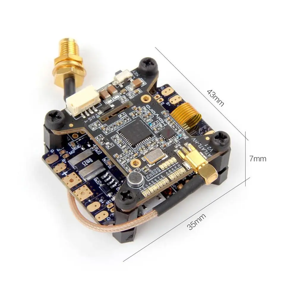 Holybro Kakute F4 AIO V2 Контроллер полета PDB OSD + Atlatl HV 5 8G 40CH fpv передатчик для Дрон на