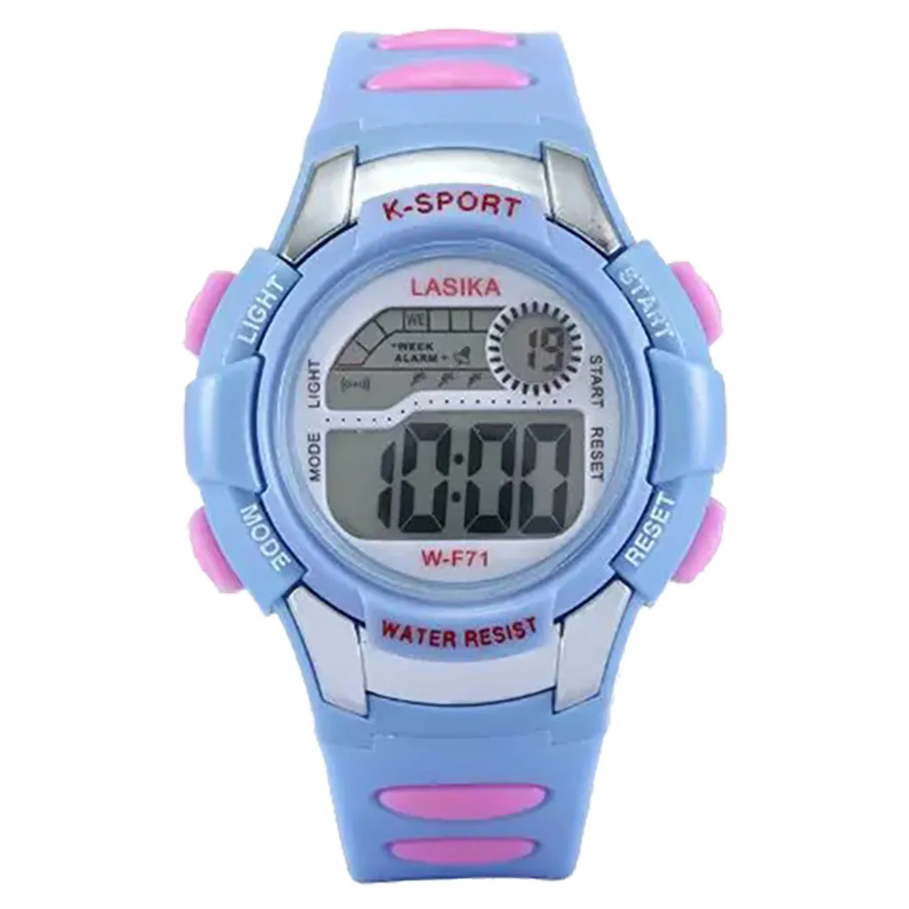 

Kinderen Hot Multi Function Alarm Clock Student Waterproof Sports Fashion Electronic Watch High-quality Student Casual Watch