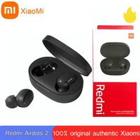 original xiaomi earphone redmi airdots 2 s bluetooth wireless earphones free shipping control gaming tws noise reduction headset