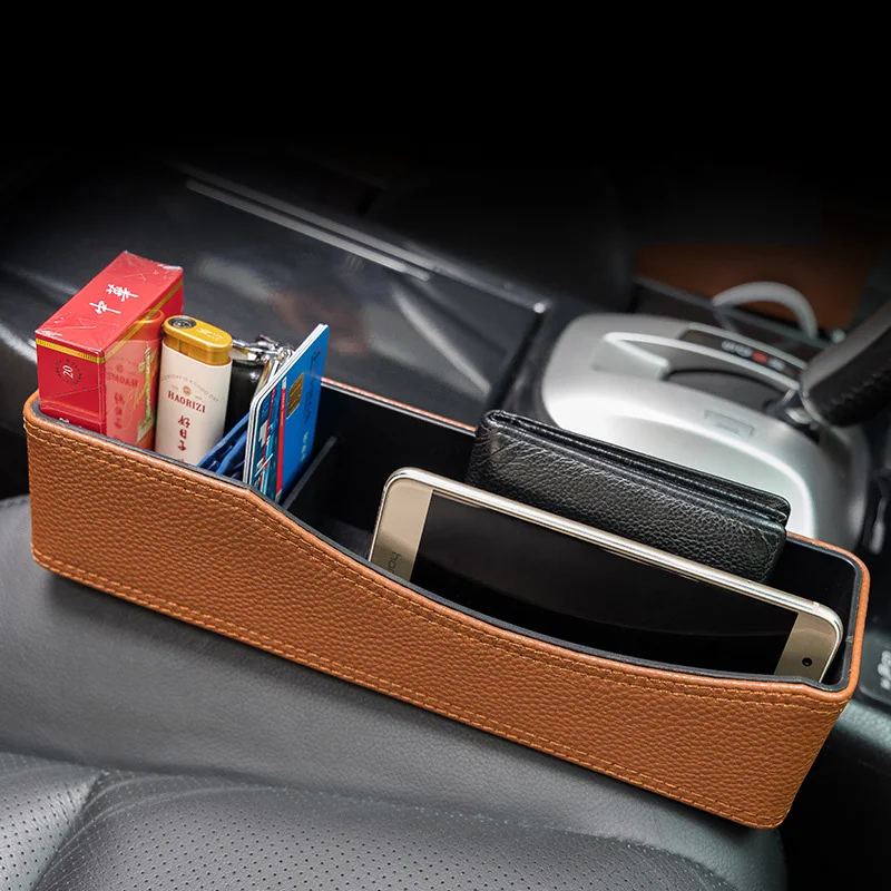 Шкатулка для хранения сидений автомобиля черный органайзер с USB-портом зарядки |