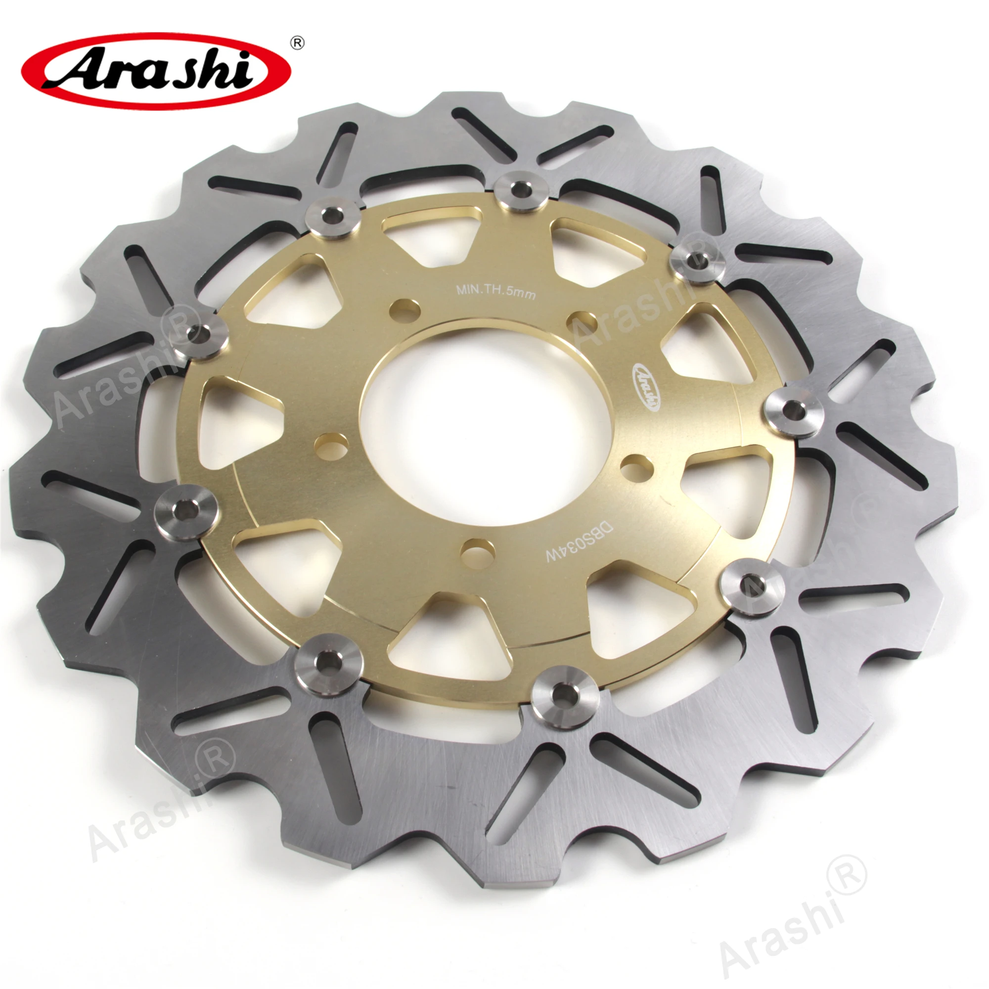 Arashi ER6N 650 2006 2015 CNC Передние Задние тормозные диски роторы для KAWASAKI ER 6N 2007 2008 2009 2010 2011