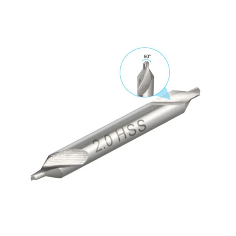 5 шт комбинированный Центровой сверло Премиум Зенковка #1 5-4 мм для точных