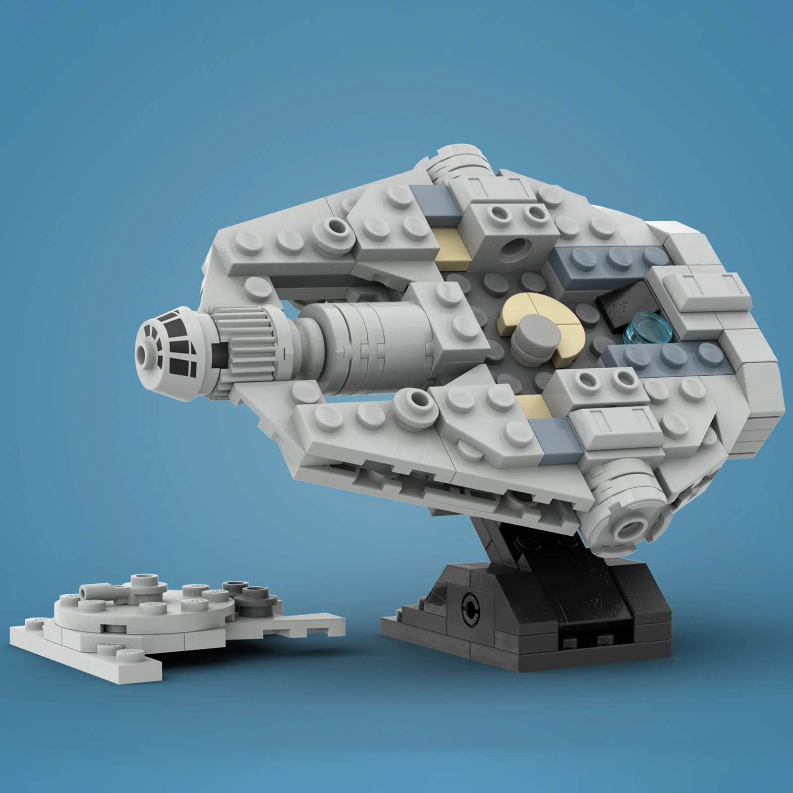 199Pcs MOC-51638 Micro Otana Space Wars научная фантастика семейный блок в комплекте