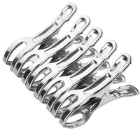 stainless steel clothespin clothes pegs rack bed sheet clips thick clothes clip bed sheet holder home storage organization