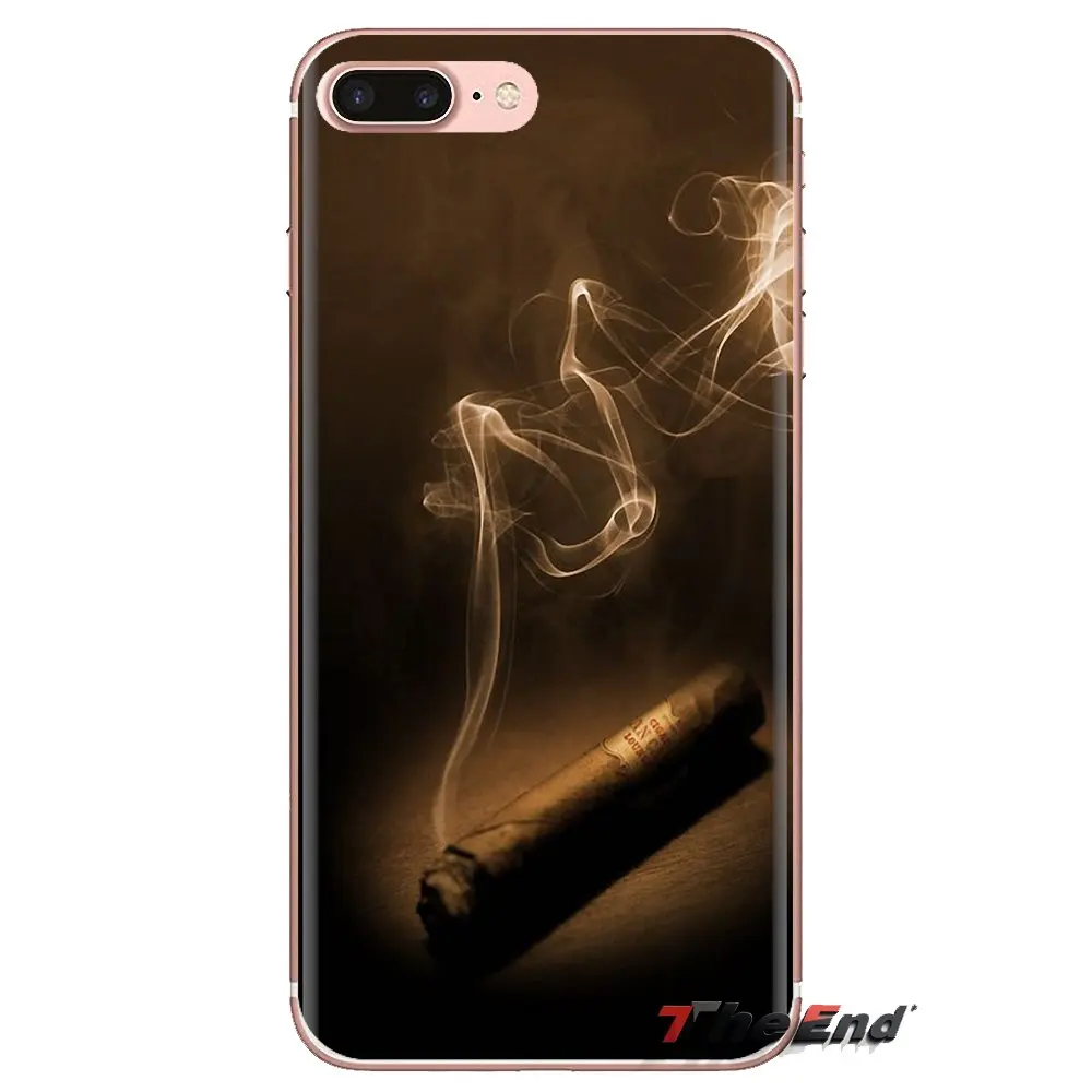 For HTC One U11 U12 X9 M7 M8 A9 M9 M10 E9 Plus Desire 630 530 626 628 816 820 830 Soft TPU Case Love Cigar Smoke Wallpaper Print |
