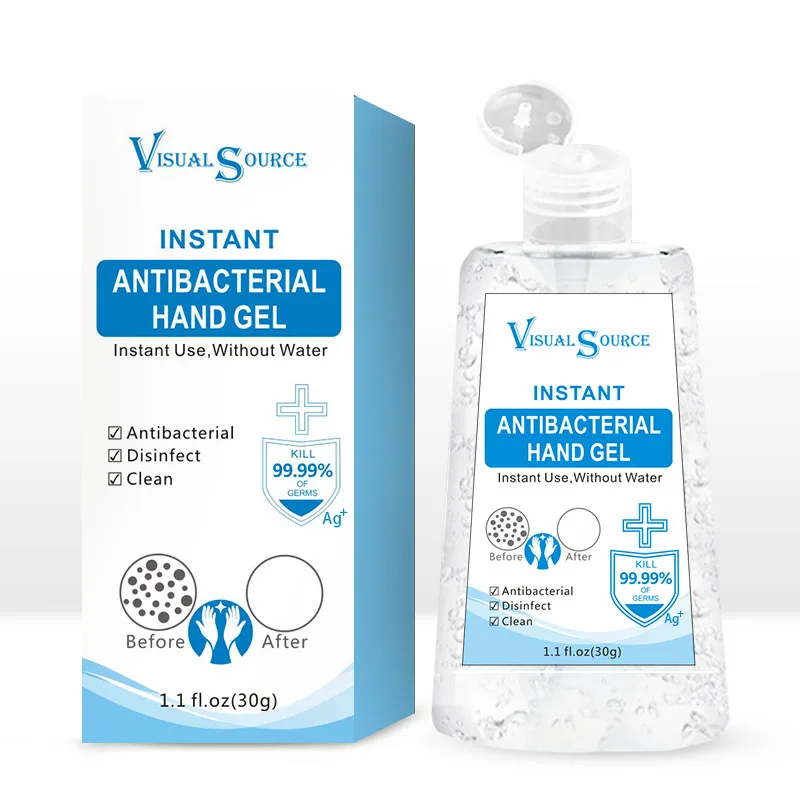 30ml Anti-bacterial Mini Hand Sanitizer Outdoor Cleansing Travel Portable Waterless Wipe Out Bacteria Disinfection Gel | Красота и