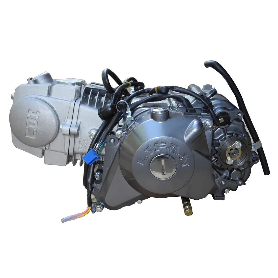 Двигатель LIFAN LF125 125CC электрический и механический сцепление 4 скорости для