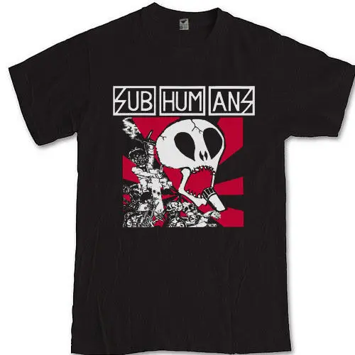 Футболка Subhuman Хардкор анархико панк группа культура фотошок S M L Xl 2Xl 3Xl