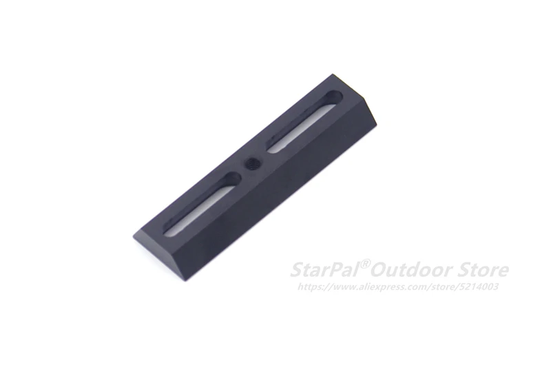 StarPal мини маленькая ласточкин хвост пластина для guider scope finder кронштейн Хвостовая пластина ласточкин хвост звезда Ручка стандартная пластина - Цвет: length 100mm