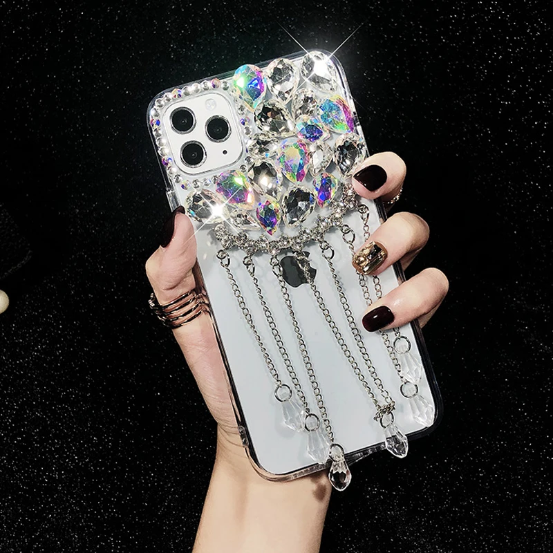 Роскошный блестящий чехол для iPhone 11 Pro MAX SE 2020 X XR XS 6S 7 8 Plus 12 мягкий чехол|Бамперы| |