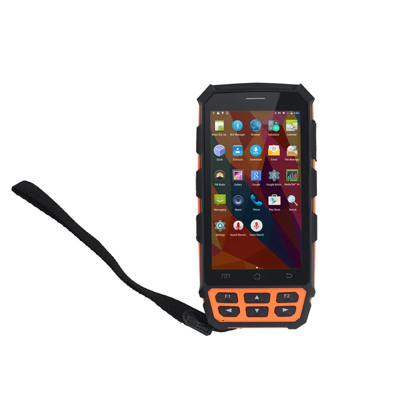 Android PDA RFID считыватель штрих-кодов данных терминал Прочный ручной UHF беспроводной