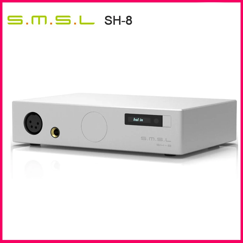 Новый SMSL SH 8 6 35 мм/сбалансированный высокопроизводительный RCA/XLR вход HiFi усилитель