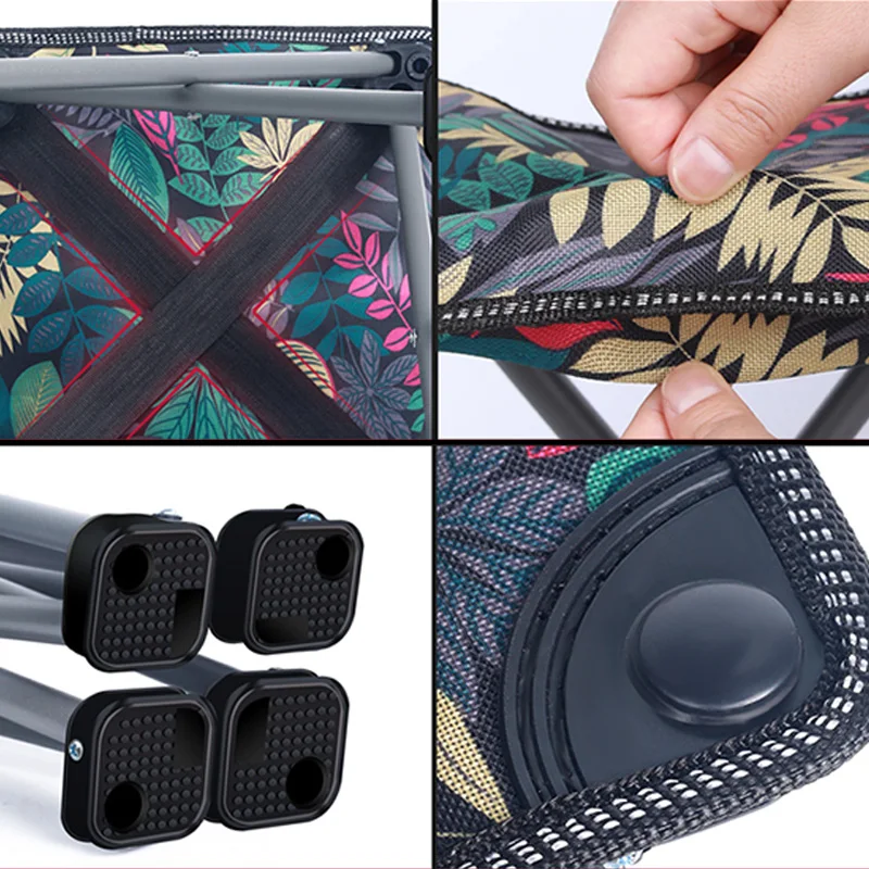 Стул Складной из ткани Оксфорд для кемпинга и рыбалки | Спорт развлечения