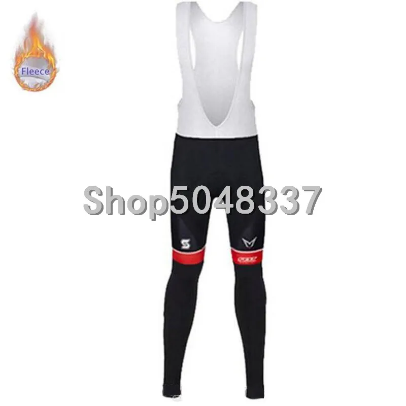 Войлочные Зимние флисовые термо мужские длинные брюки для велоспорта Триатлон