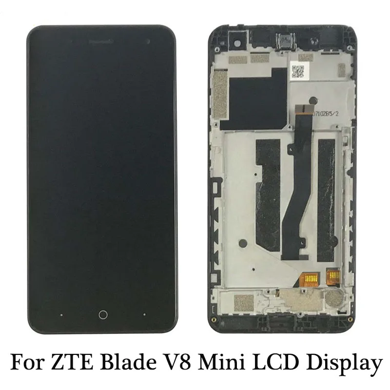 ЖК-дисплей для ZTE Blade V8 mini сенсорный экран в сборе с рамкой мобильный телефон