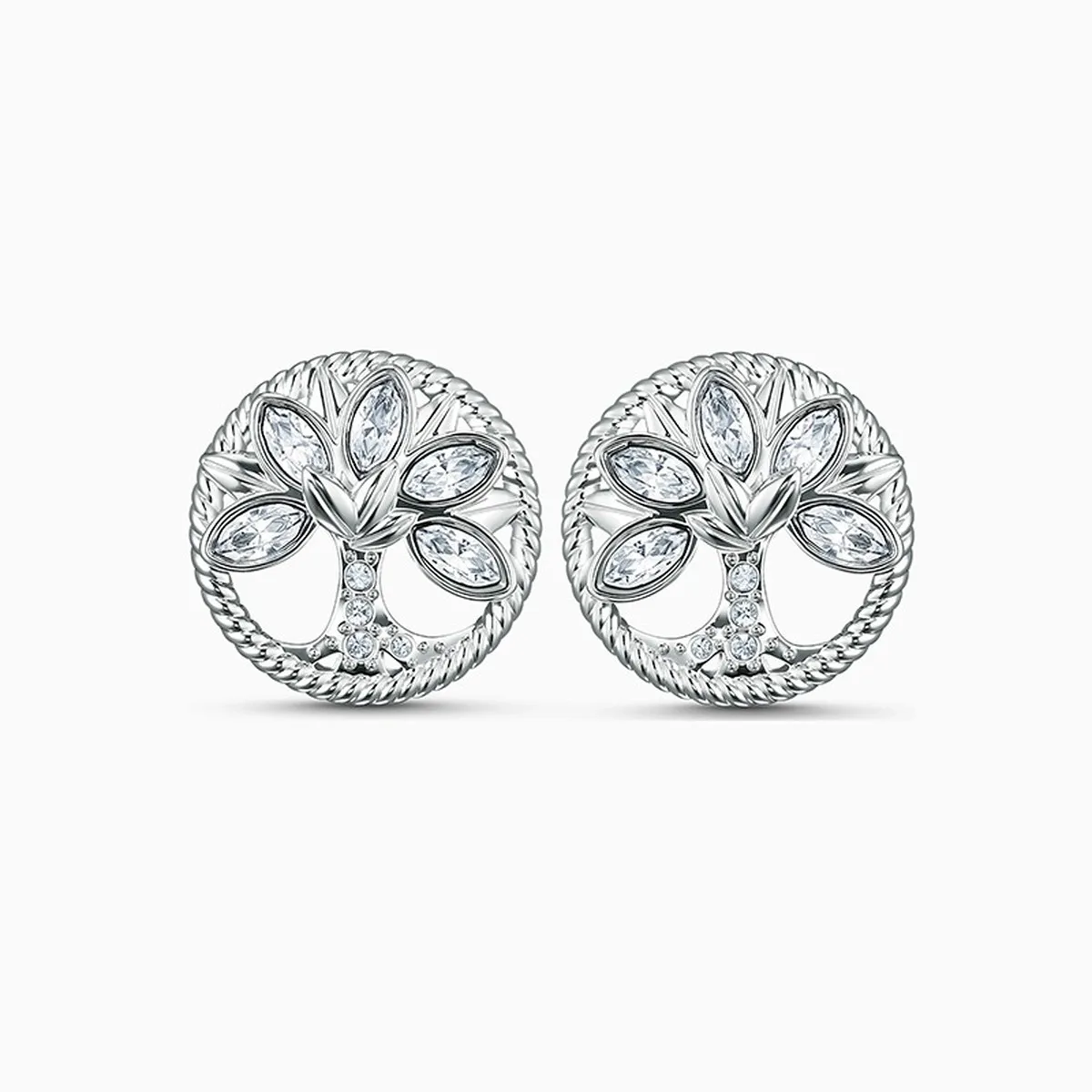 

2020 fashion jewelry SWA new symbol of life tree decoration crystal jewelry women Necklace Charm romantic gift