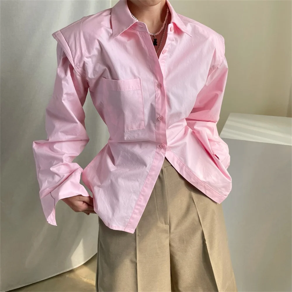 

Рубашки 동문 문 Autumn для осени из двух частей, Офисная Дамская уличная одежда, шикарные женские рубашки 민민с эластичной талией, новые повседне...