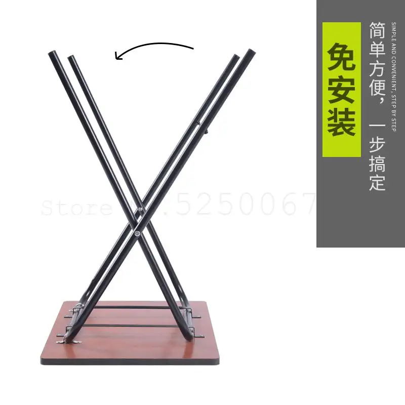 Стол складной простой с бесплатной установкой маленький столик подставкой для