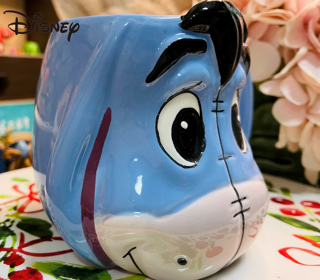 Керамические кружки с диснеевским изображением Иа Ослика большой емкости для