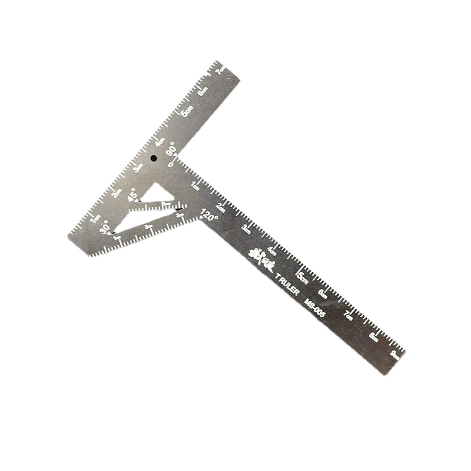 

Cutting Scribed Line Stainless Steel T-shaped Ruler Modeling Craft Accessory