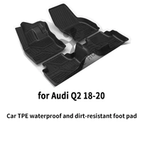 for audi q2 2018 2022 floor mat fits ultimate all weather waterproof 3d floor liner full set front rear interior mats