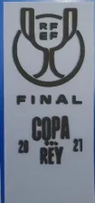 

2021 Spain Copa del Rey patch Print patches badges,Hot stamping soccer Patch Badges
