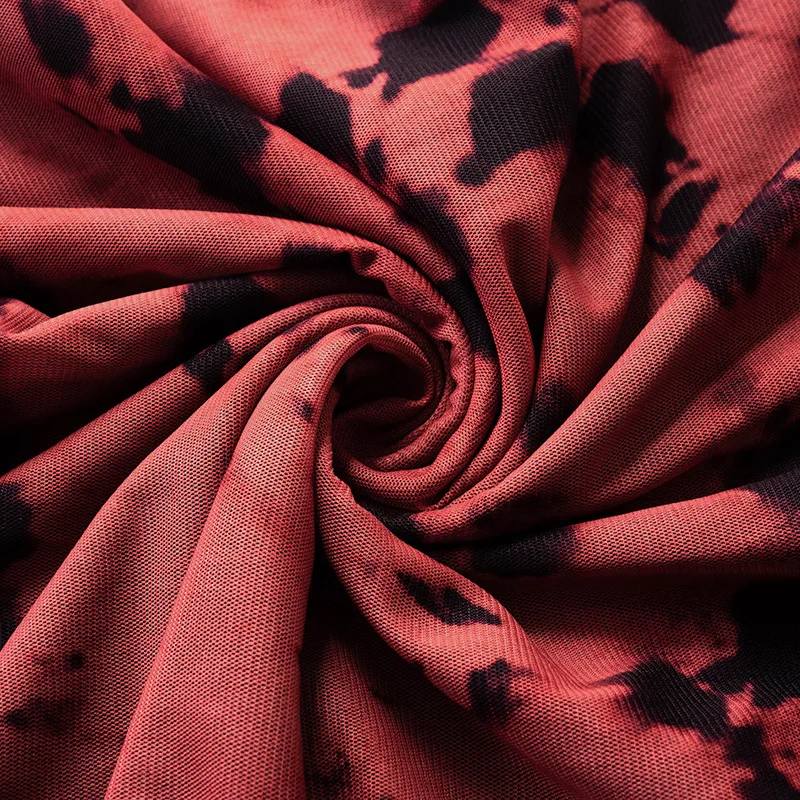 

BOOFEENAA Indie Aesthetic Tie Dye Mini Dresses for Women 2021 Sexy Spaghetti Strap Backless Bodycon Bodycon Dress C85-CC15