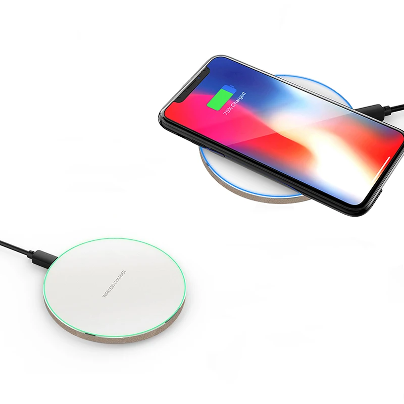 Antye QI Беспроводной Зарядное устройство зарядного устройства для iphone 8 8 Plus x Samsung note 8 Galaxy S8, s8 Plus, S7, S6, S6 Edge