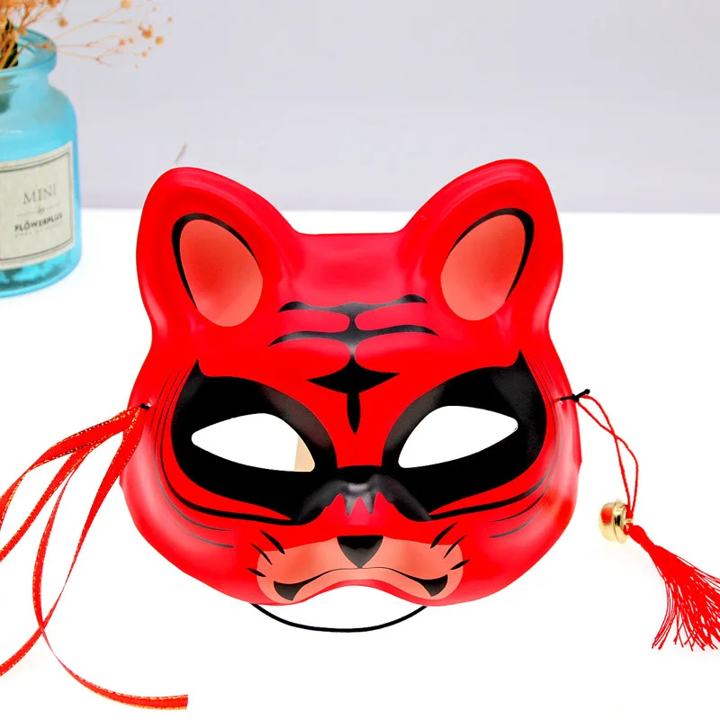2022 новые тигровые Маски Аниме косплей мультфильм тигр полулицевая маска