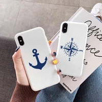 cartoons buccaneer ship phone case for iphone 11 13 12 pro mini xs max 8 7 6 6s plus x se2020 xr soft silicone compass cover