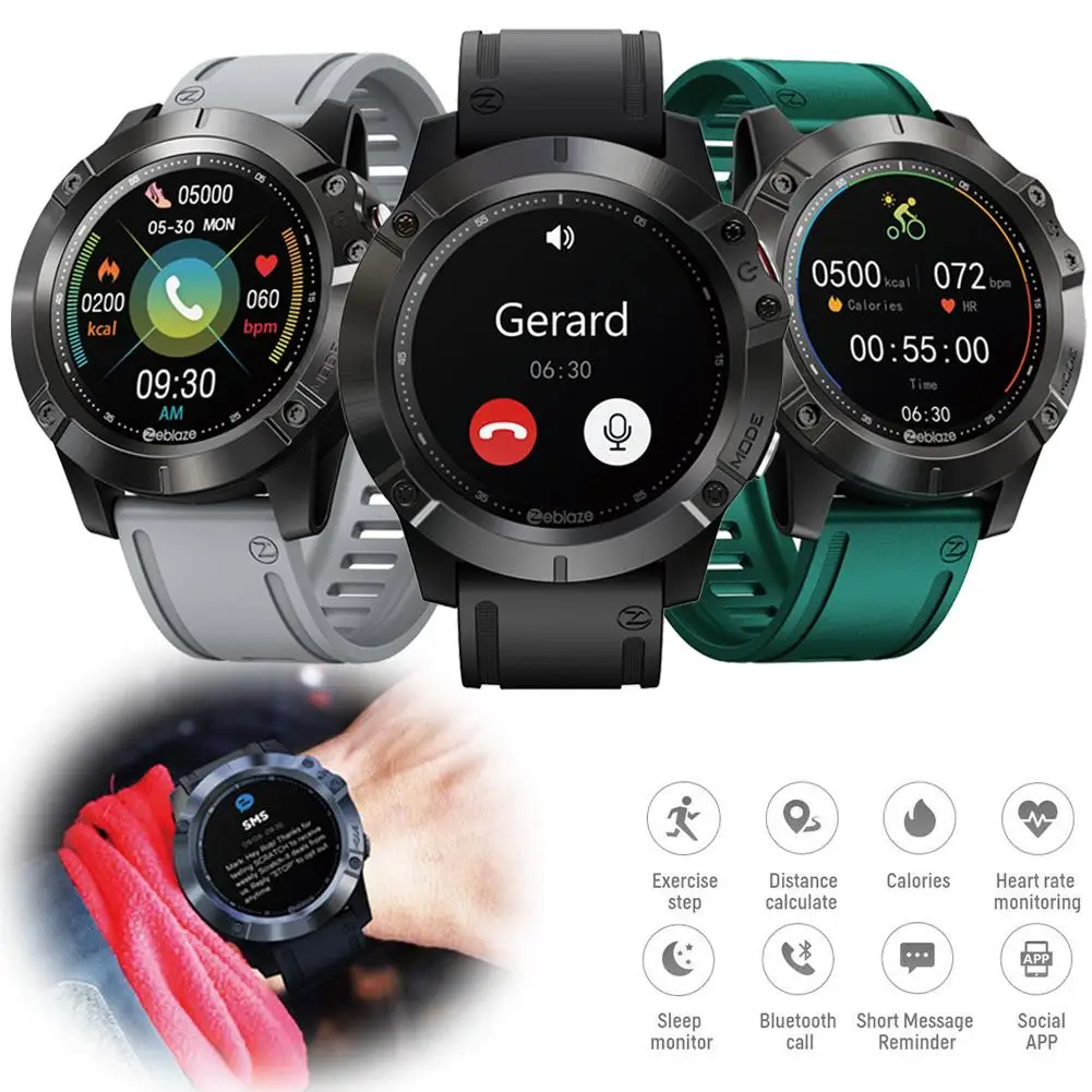 

Sports Smart Watch Men Women Heart Rate Monitoring Messages Call Reminder Answer Calls for Android Samsung Xiaomi Huawei iPhone