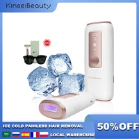 kinseibeauty k5 laser hair removal laser hair removal ice cold ipl epilator 1000000flashes painless ipl hair removal home use