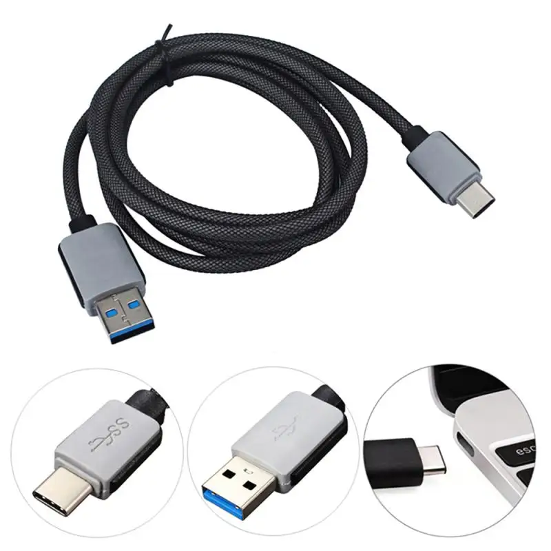 Кабель для передачи данных USB 3 1 Type-C Male-3 0 кабель портативного зарядного