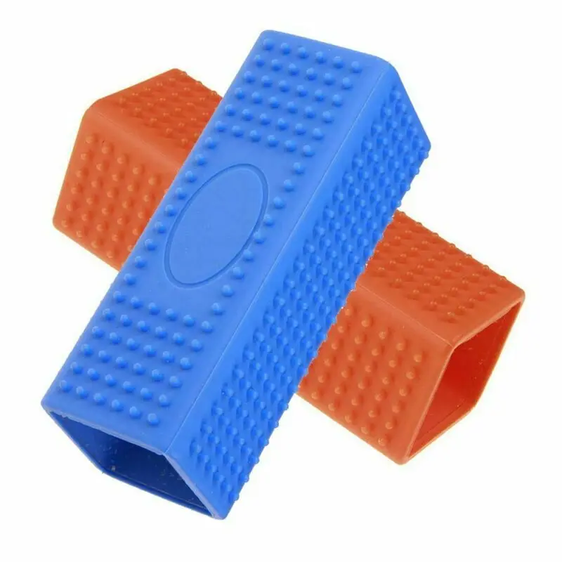 Silicone Pet Hair Removal Brush Cat Grooming Tool Cleaner Comb Cube Dog Shedding Trimming Massage Supplies | Дом и сад