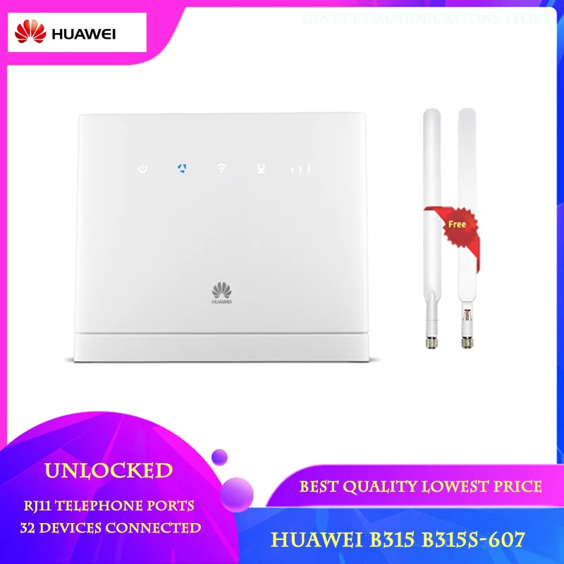 

Разблокированный Huawei b315 B315s-607 LTE Мобильная компиляция java-приложений беспроводной шлюз VOIP маршрутизатор с поддержкой 4g диапазоны 1/3/7/8/28/40 + ко...
