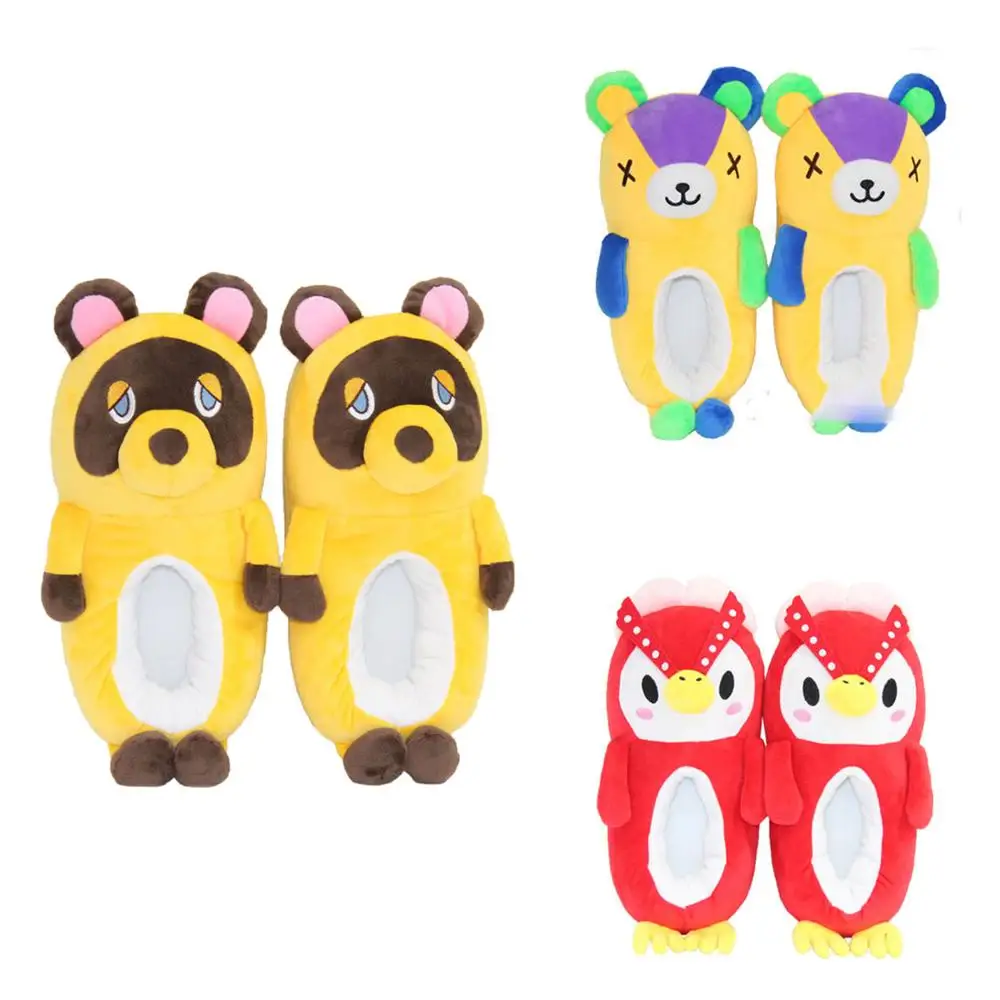 

Home Furnishing Animal Warm Shoes Animal Forest Cotton Slippers Game Role Playing Shoes Couple Slippers Adult Home Casual Shoes