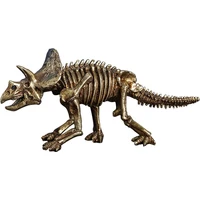 mgtcreative retro dinosaur fossil resin statue decoration home living room room decoration crafts