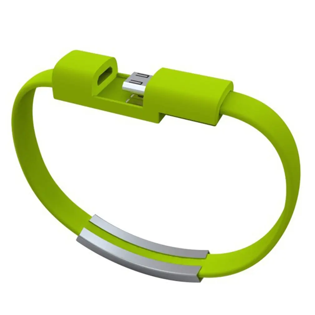 Креативный кабель для передачи данных типа браслета подходит Apple Android Type C